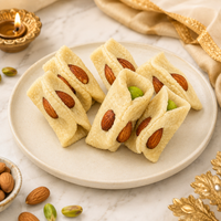 Kaju Pista Dumpling – Premium Cashew & Pistachio Mithai