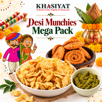 Desi Munchies Mega Pack - Pack of 12 Snacks